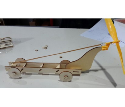 DIY wooden fan cart 1