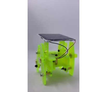 DIY solar walking robot