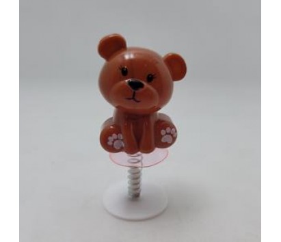 Spring jumping toy