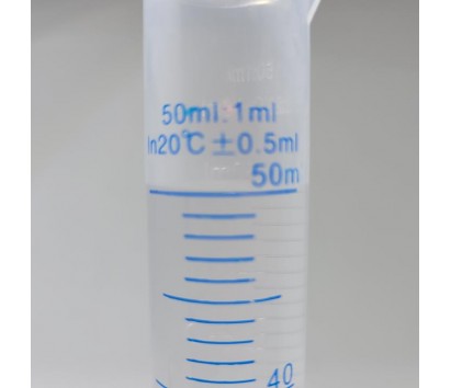 Measuring cylinder 50ml (plastic)