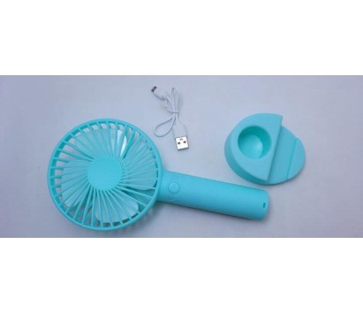 Rechargeable hand held fan