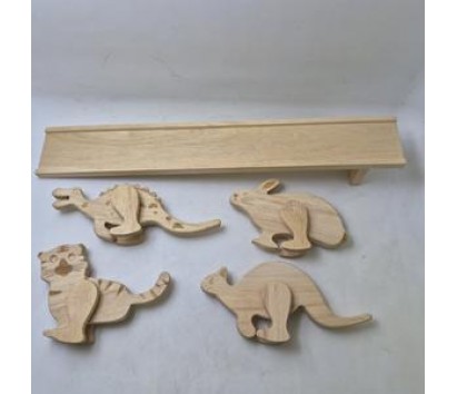 Down slope walking toy 2