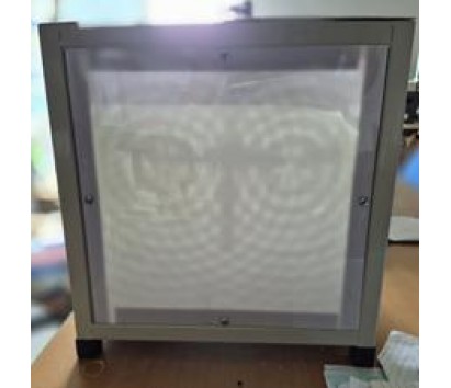 Ripple tank with stroboscope