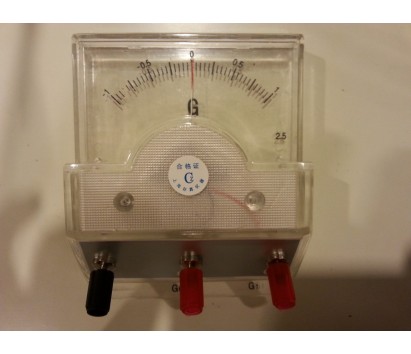 Galvanometer display type
