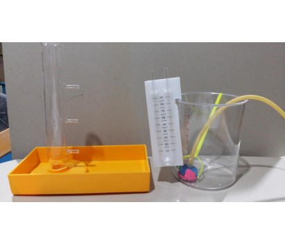 Liquid pressure and depth demonstration set