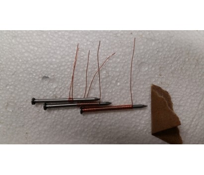 simple iron nail electromagnet