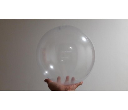 transparent inflatable beach ball (24 cm)