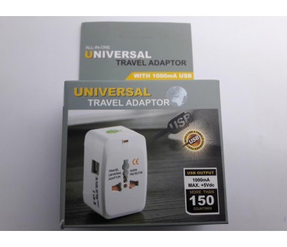 universal adaptor with USB ports