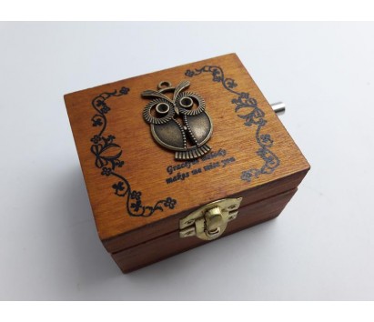 Wooden musical box