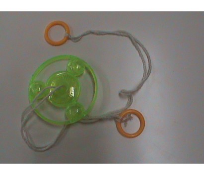 Elastic spinning disc