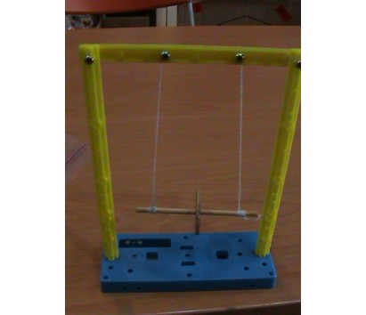 Hands on experiment -  Rotational inertia demonstrator