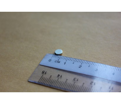 Cylindrical super magnet (diameter 5 mm x height 1.5 mm)