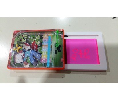 Pin ball with writing pad